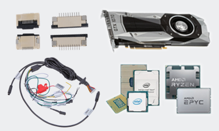 커넥터 케이블 하네스 GPU CPU ODM 제조